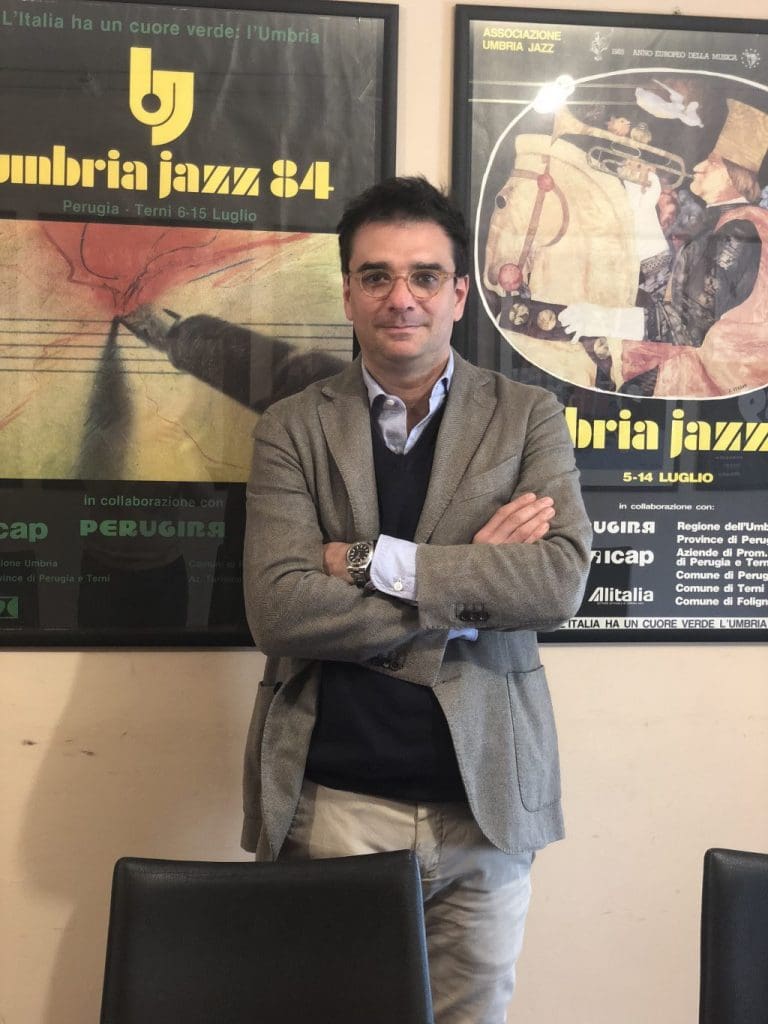 Cristiano Romano, responsabile Comunicazione e Ufficio stampa di Umbria Jazz