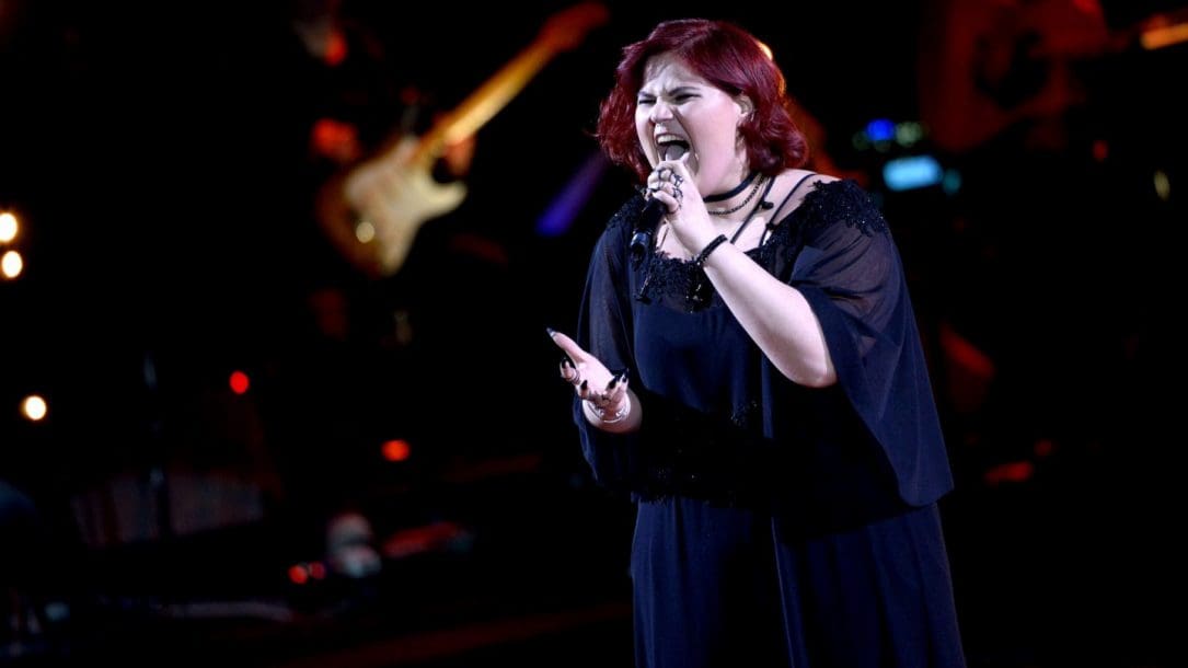 La vincitrice di The Voice of Italy 2018 Maryam Tancredi