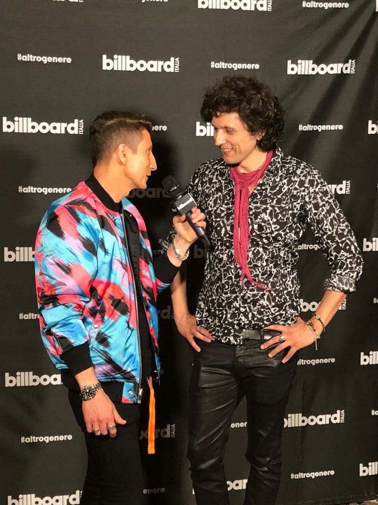 Billboard Italia con Ermal Meta