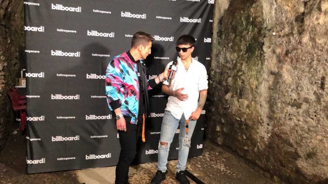 Billboard Italia con Ultimo