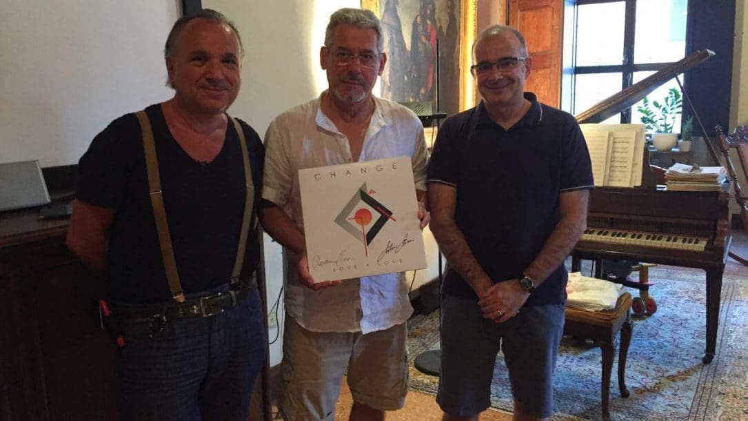 I Change. Da sinistra Mauro Malavasi, Davide Romani e Stefano Colombo