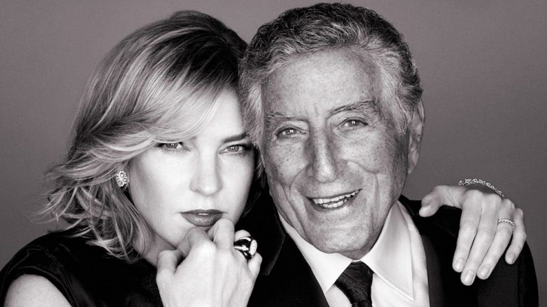 Un particolare della cover di Love is Here to Stay di Tony Bennett e Diana Krall