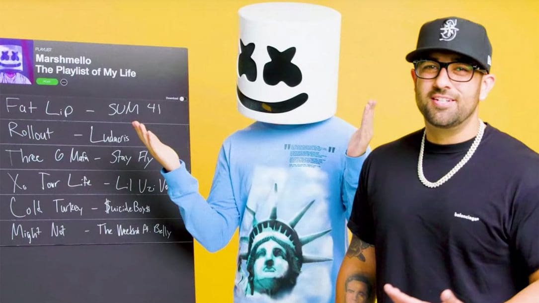 Marshmello ha creato la playlist della sua vita