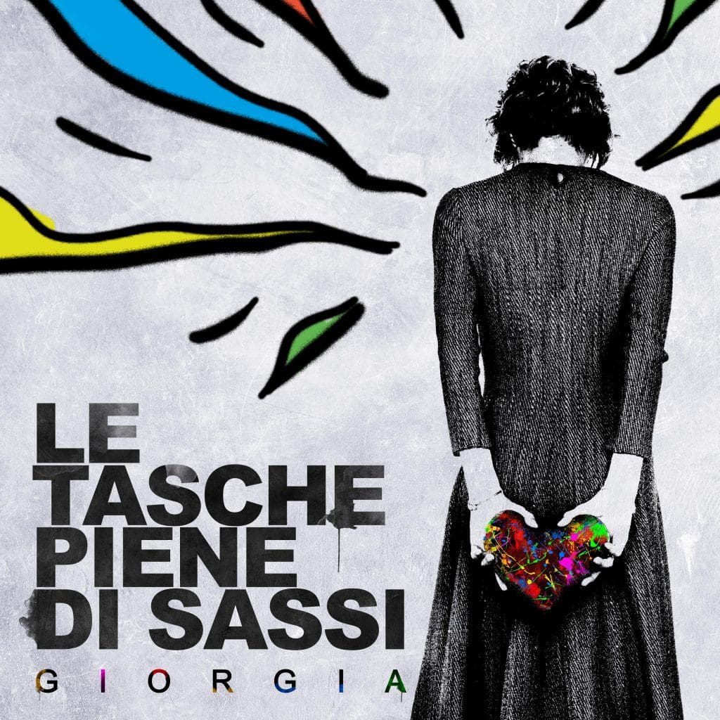 La cover del singolo "Le Tasche Piene di Sassi" nella versione di Giorgia