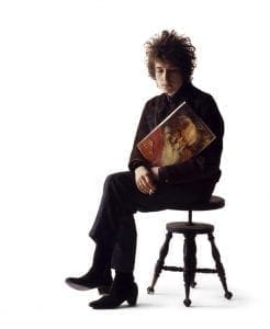 Bob Dylan scherza 1965, Credit: 2018 Jerry Schatzberg