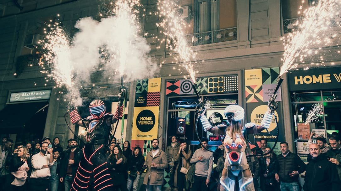 Le immagini dell'Home Festival Pop-Up Store a Milano