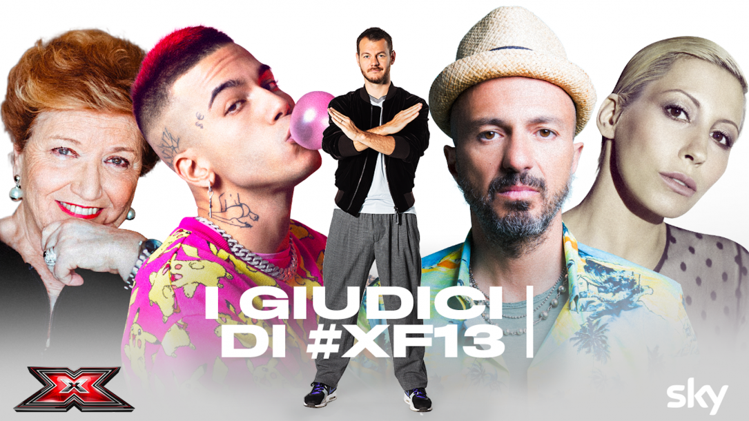 Mara Maionchi, Samuel, Sfera Ebbasta e Malika Ayane sono i giudici di #XF13