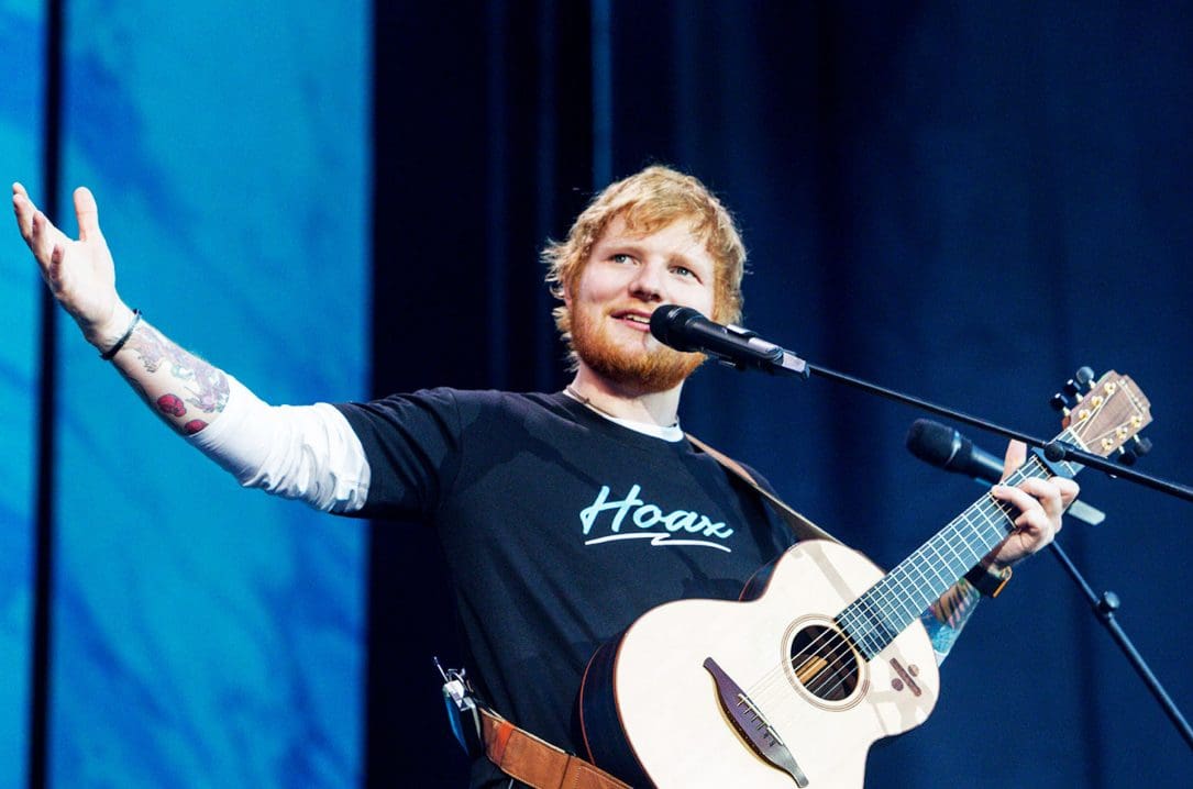 Il Divided Tour di Ed Sheeran ha il più alto incasso di tutti i tempi