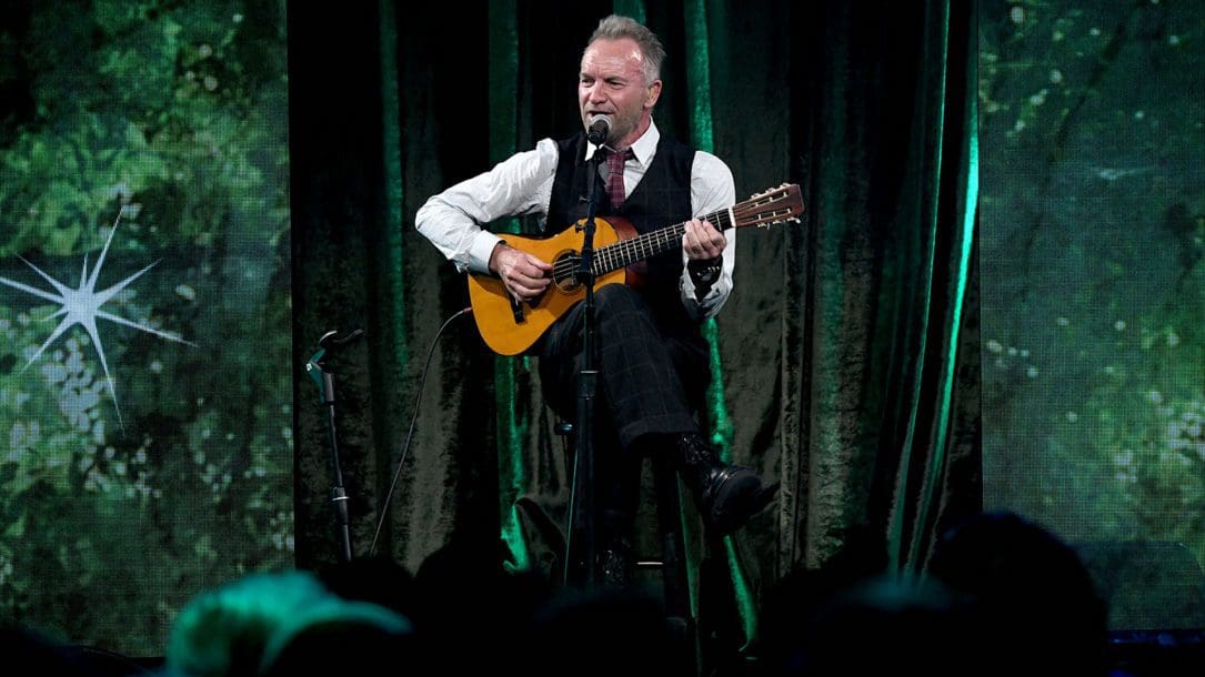 Il messaggio di Sting a favore dell'Amazzonia