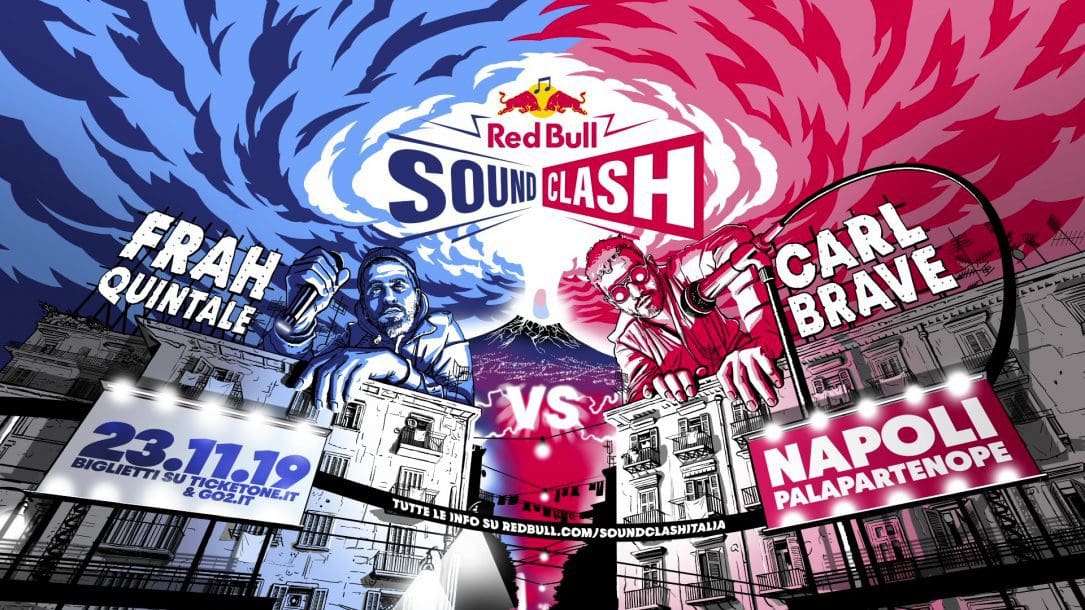 Sold out a Napoli per Red Bull SoundClash con Carl Brave e Frah Quintale
