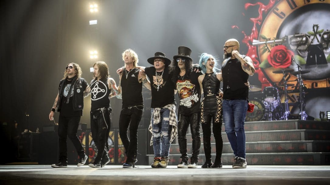 Guns n' Roses, credits Tim McWilliams