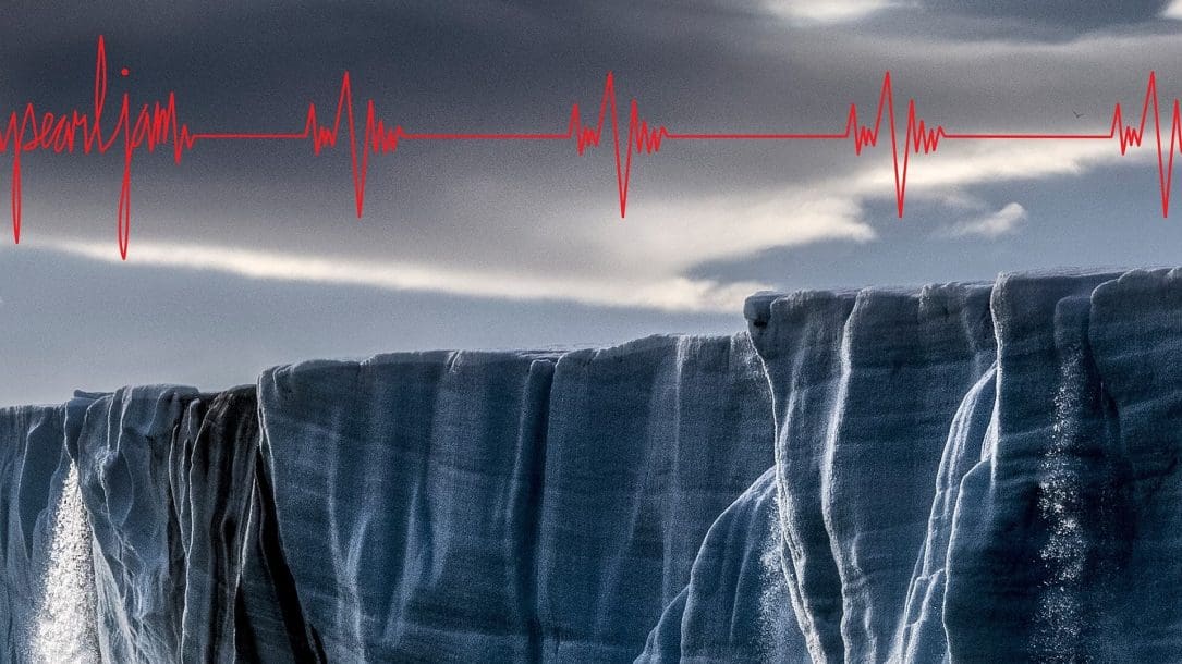 La cover del nuovo album dei Pearl Jam Gigaton in uscita il 27 marzo. La foto è di Paul Nicklen