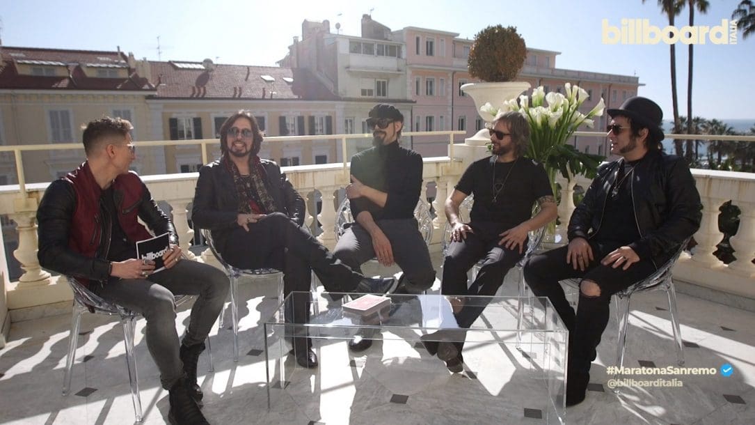 Le Vibrazioni a Sanremo Confidential
