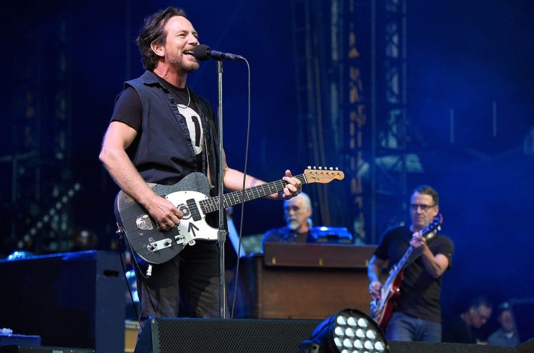 I Pearl Jam al Fenway Park a Boston nel 2016, Kevin Mazur/Getty Images