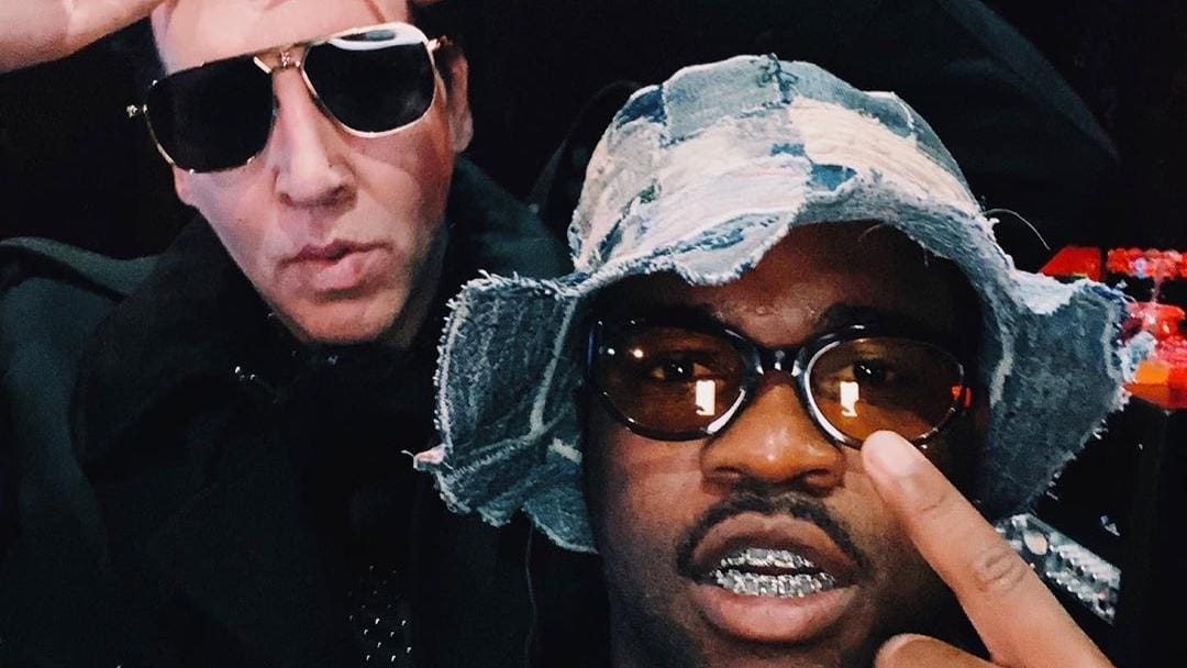 Marilyn Manson e A$AP Ferg, fonte: Instagram