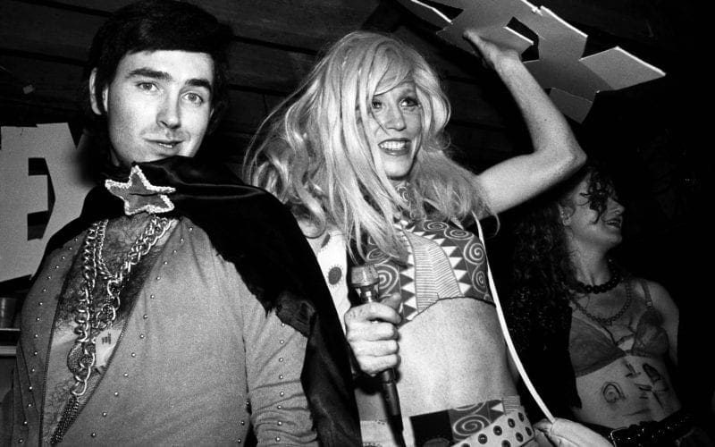 Catherine McGann Larry Tee and Lahoma Van Zandt, Celebrity Club at Tunnel, 1988.