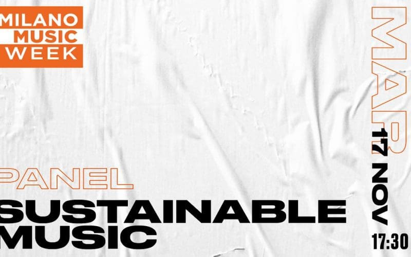 Sustainable Music - Billboard Italia - Milano Music Week 2020 - Copia