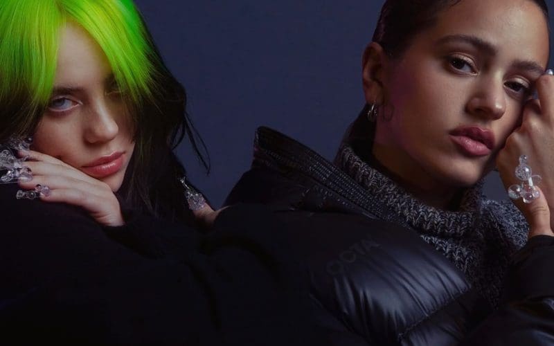 Billie Eilish / Rosalía / fonte: Instagram