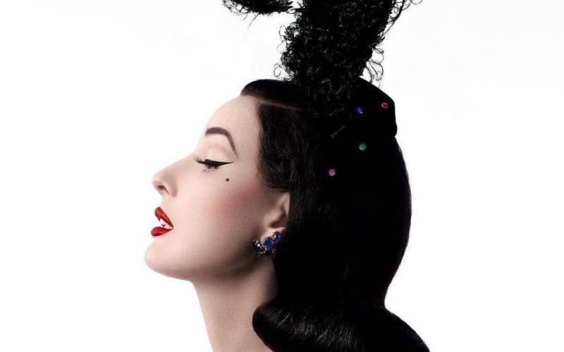 Dita Von Teese, fonte: Instagram