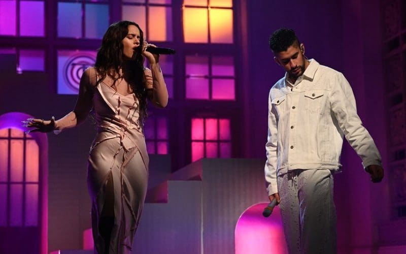 Rosalía e Bad Bunny, fonte: Instagram