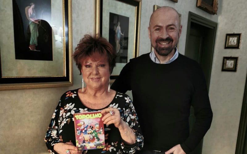 Orietta Berti e Alex Bertani, fonte: ufficio stampa