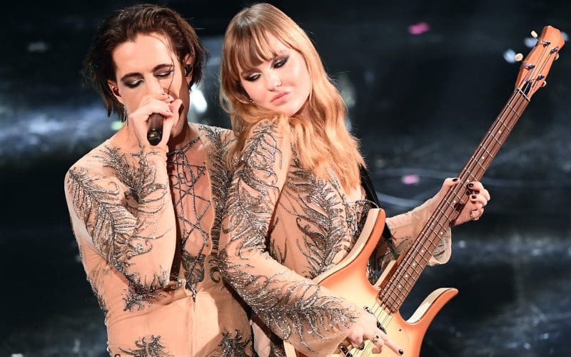 Damiano e Victoria dei Maneskin, foto di Maria Laura Antonelli/AGF