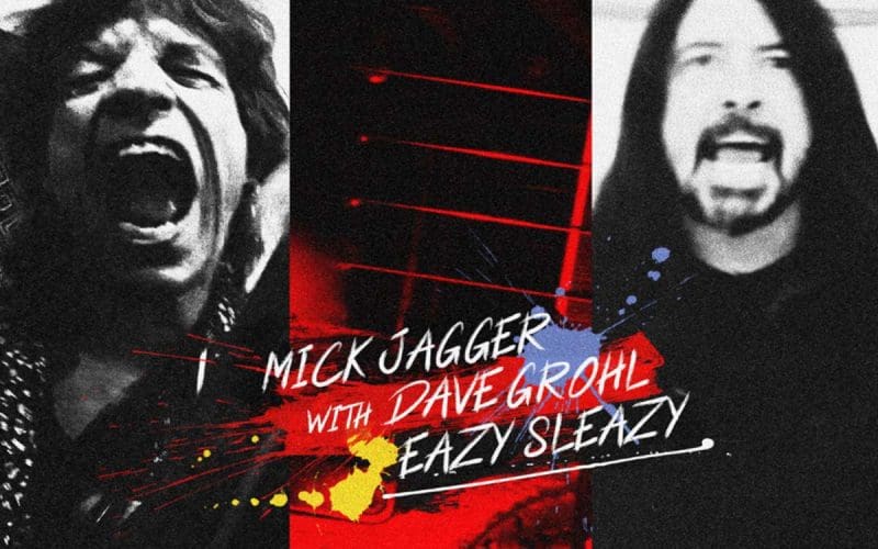 Mick Jagger Dave Grohl
