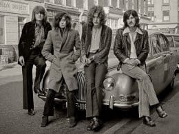 Led Zeppelin, foto di Dick Barnatt 2021