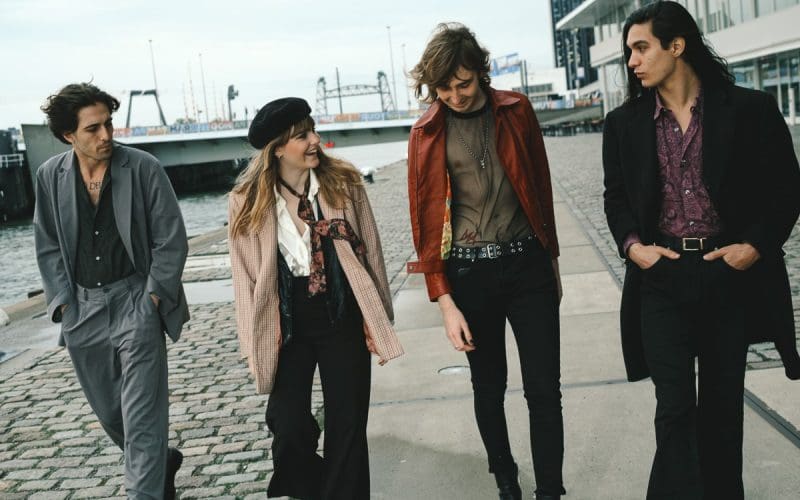 Maneskin, a Rotterdam per la finale di Eurovision 2021, foto: ufficio stampa