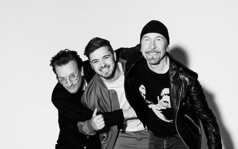 Martin Garrix, U2, fonte: Instagram