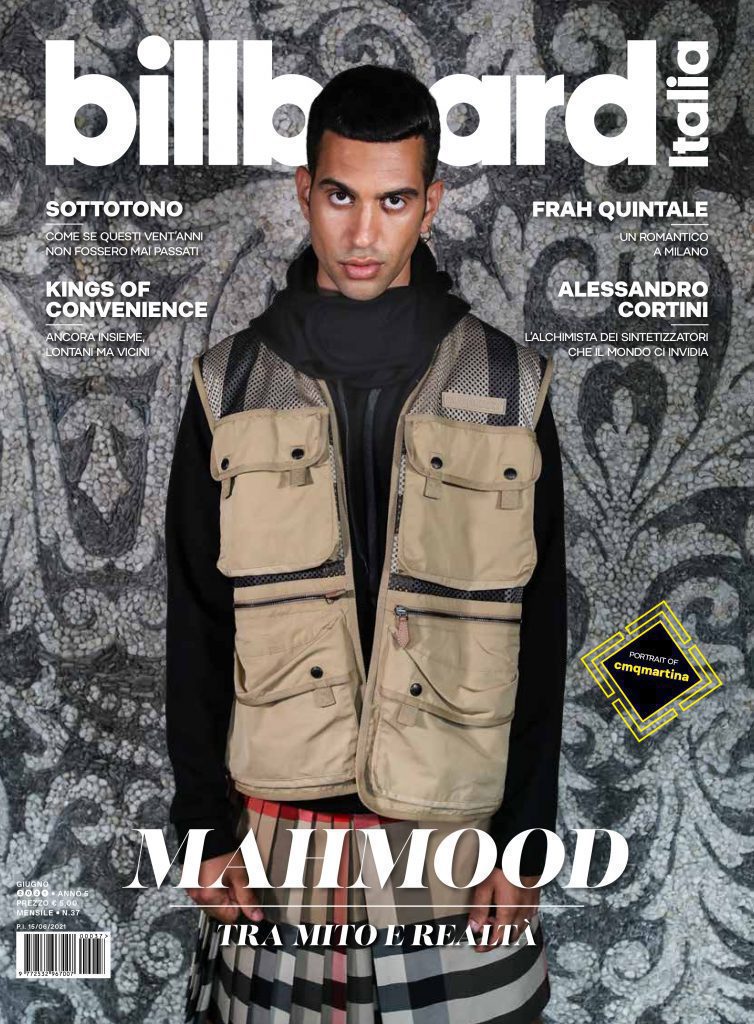 copertina Mahmood - Billboard Italia giugno 2021