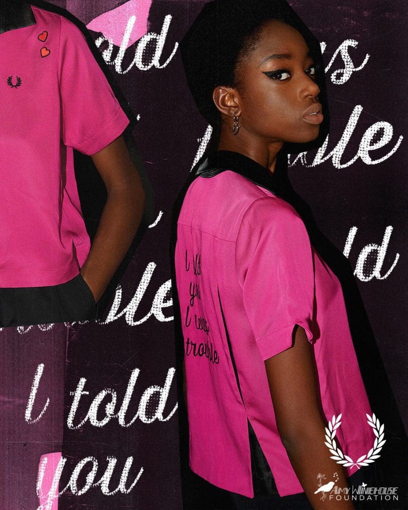 Amy Winehouse x Fred Perry
