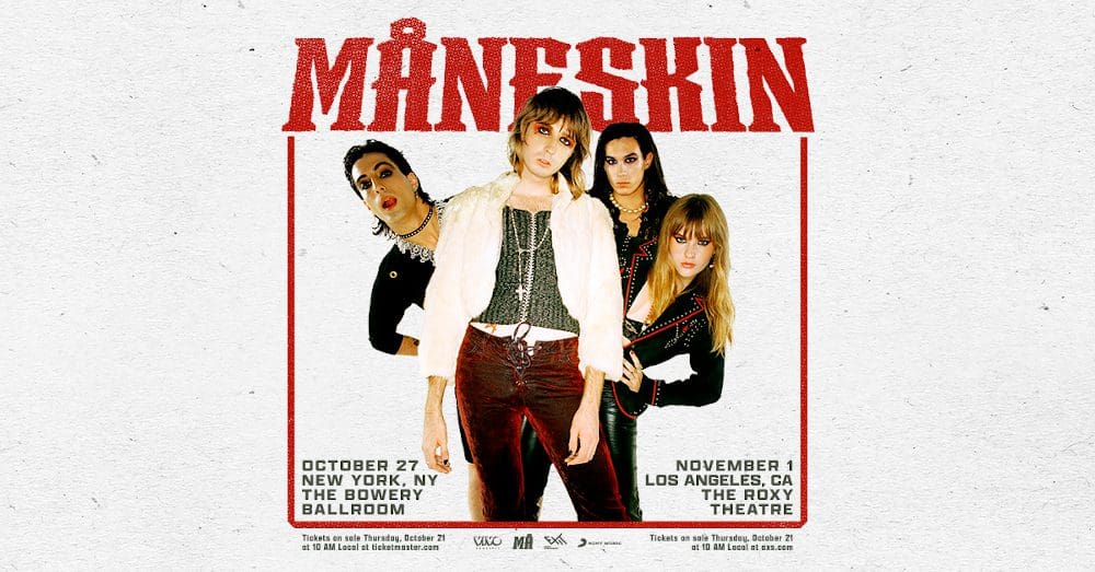 Maneskin - concerti USA