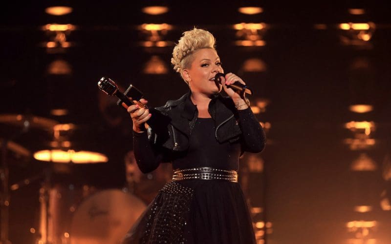 Pink, foto di Christopher Polk/NBC/NBCU Photo Bank via Getty Images