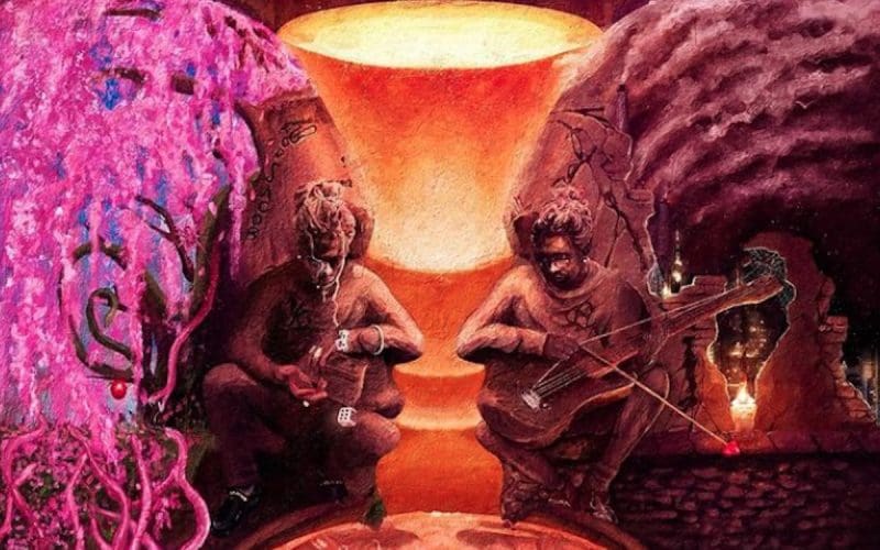 Young Thug, un dettaglio della cover di "Punk"