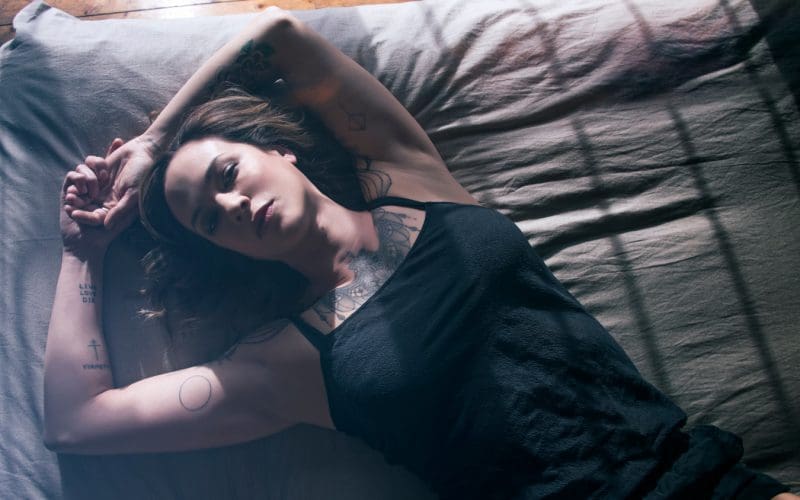 Asia Argento - intervista - Music from My Bed - foto di Piergiorgio Pirrone - 1