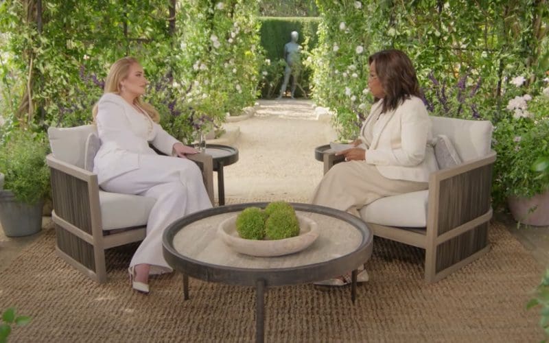 Adele e Oprah. Foto di cortesia
