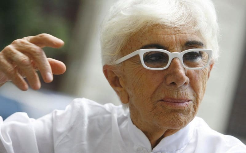 Lina Wertmuller. Foto: Augusto Aulenta, fonte: WikiCommons