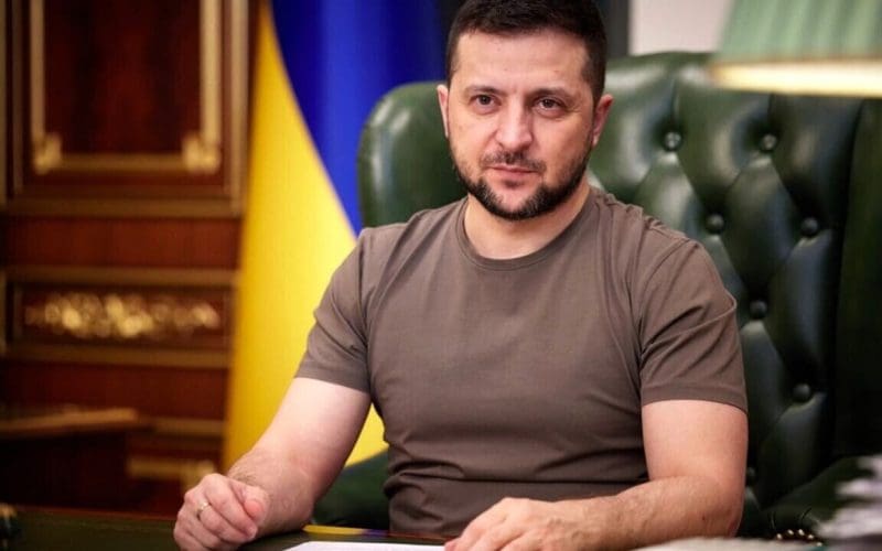 Zelensky - Sanremo 2023